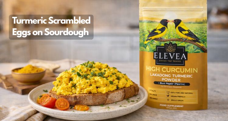 10 Best High Curcumin Lakadong Turmeric Powder Recipes for Flavour and Wellness turmeric scrambled eggs on sourdough