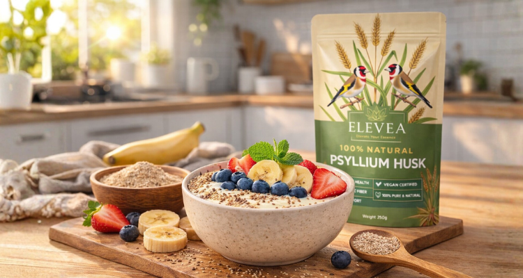 10 Best Psyllium Husk Powder Recipes That Make Fibre-Rich Meals Taste Amazing psyllium husk yoghurt bowl